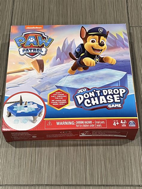 Paw Patrol Don T Drop Chase Board Game