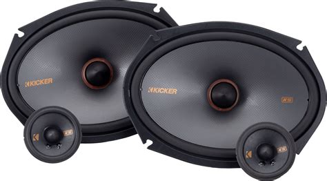 Best Buy Kicker Ks Series X Way Component Car Speakers With