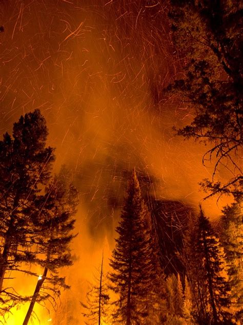 The Springs Fire Banks Garden Valley Idaho Boise National Forest