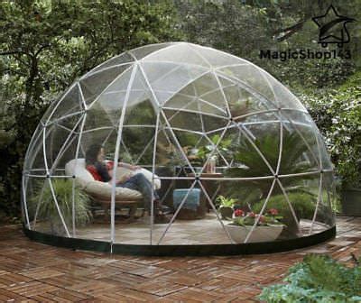 Nuevo Bubble Carpa Jardin Igl Planta C Pula Geod Sica Caminar En