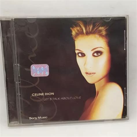 Cd Celine Dion Lets Talk About Love Original