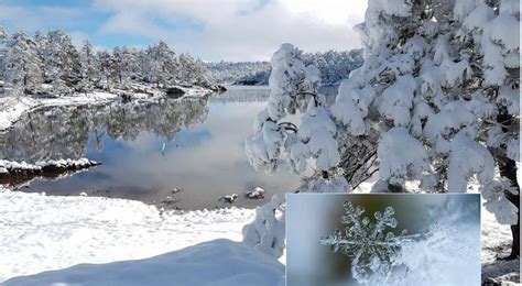 Qué es una nevada y cómo se forman los copos de nieve