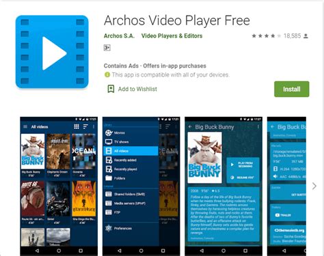 Las 23 Mejores Aplicaciones De Reproductor De Video Para Android Png