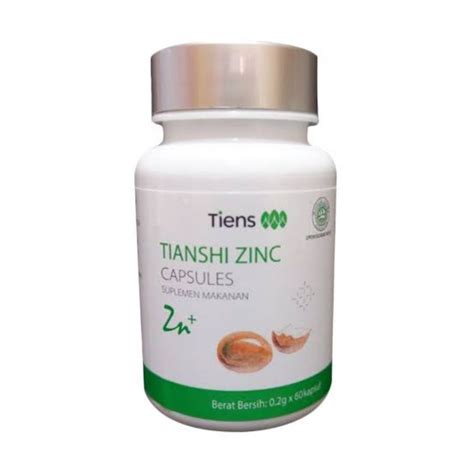 Jual Zinc Produk Tiens Kapsul Isi Segel Ori Ginal Shopee Indonesia