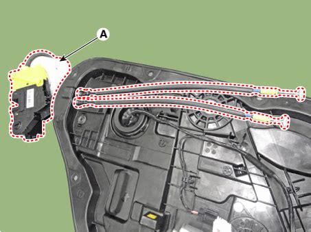 Kia Sportage Rear Door Module Repair Procedures Rear Door