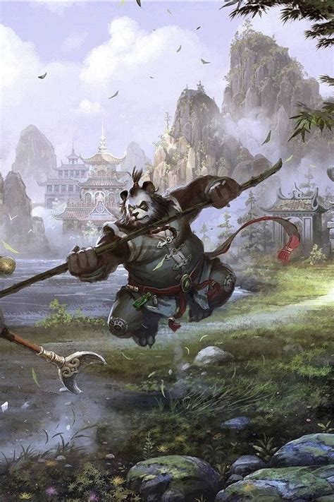 Pandarian Warcraft Movie Warcraft Pandaren Monk Hentai World Of Warcraft Characters