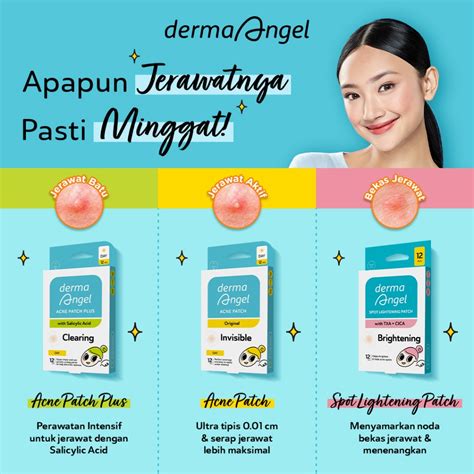 Jual Derma Angel Acne Patch Plus With Salicylic Acid Night Shopee