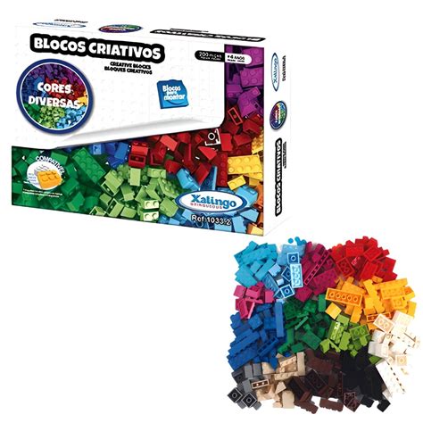 Brinquedo Blocos De Montar Infantil Educativo Pedag Gico Shopee Brasil