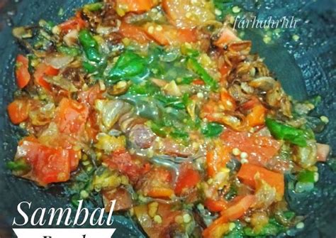 Resep Sambal Pecak Oleh Farhah Cookpad