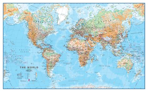 world maps international physical buy world physical wall map mapworld