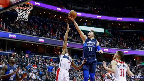 117 130 Los Mavericks De Doncic Se Desquitan Con Los Wizards TyC Sports