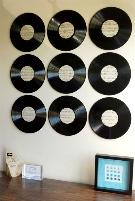 Vinyl Record Wall Art | Endlessly Inspired | Record wall art, Vinyl ...