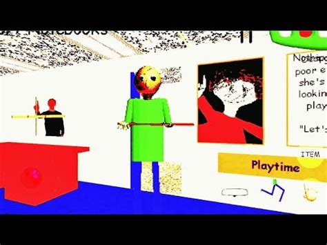 Playing Baldi S Basics For The First Time YouTube