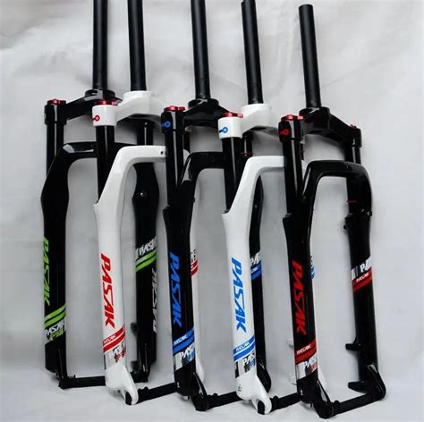 PASAK 140mm travel Snow/beach mountain bike Air suspension bicycle fork Fat bikes front fork 26* ...