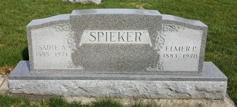 Elmer P Spieker M Morial Find A Grave