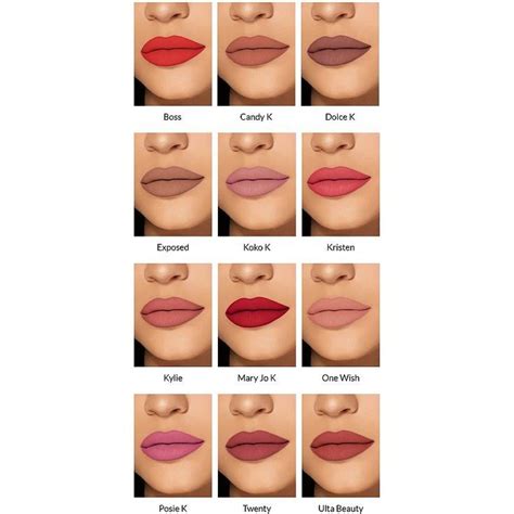 Pin By Marcella Gomes On Makeup Kylie Lip Kit Shades Kylie Matte Lip