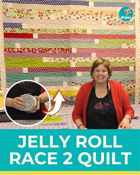 Jelly Roll Race 2 Quilt With Jenny Doan