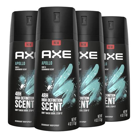 Amazon Axe Fragancia Corporal Para Hombre Apollo Onzas