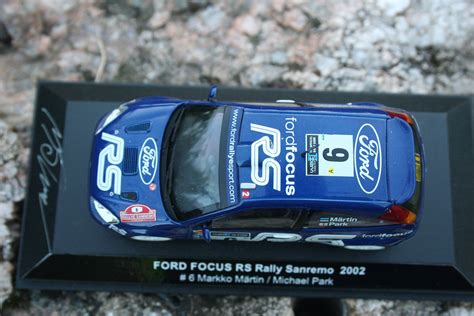 Ford Focus WRC 02 Rallye Sanremo Rallye d Italia 2002 Märtin