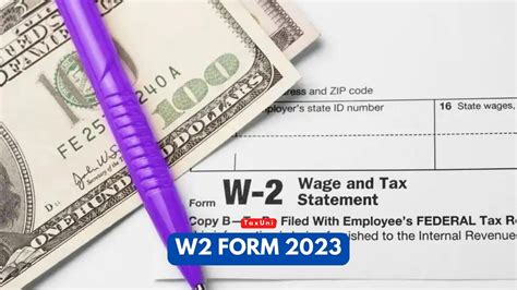 W2 Form 2023 - Fillable Form 2023