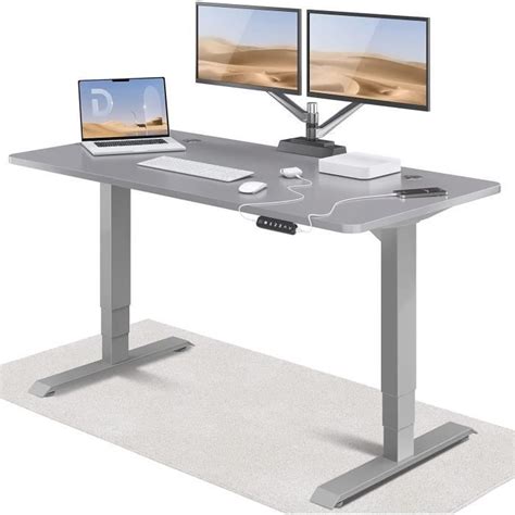 Bureau Assis Debout Lectrique Desktronic Homepro Bureau R Glable