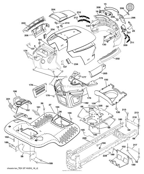 Husqvarna Lgt Parts Diagram For Chassis