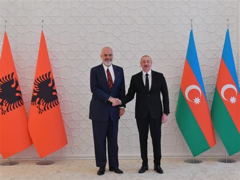 President Of Azerbaijan Ilham Aliyev Held One On One Meeting With Prime