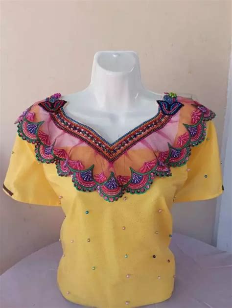 Blusas T Picas De Guatemala Modernas Traje T Pico