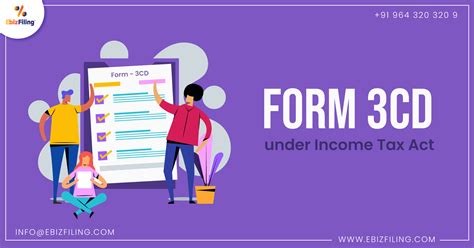 FORM 3CD And 3CB Under Income Tax Act Ebizfiling