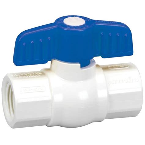 Everbilt 1 1 4 In FIP X 1 1 4 In FIP Schedule 40 PVC Ball Valve