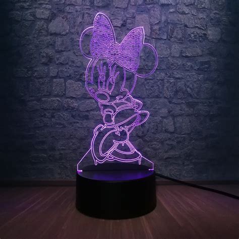 Minnie Mouse D Led Night Lamp