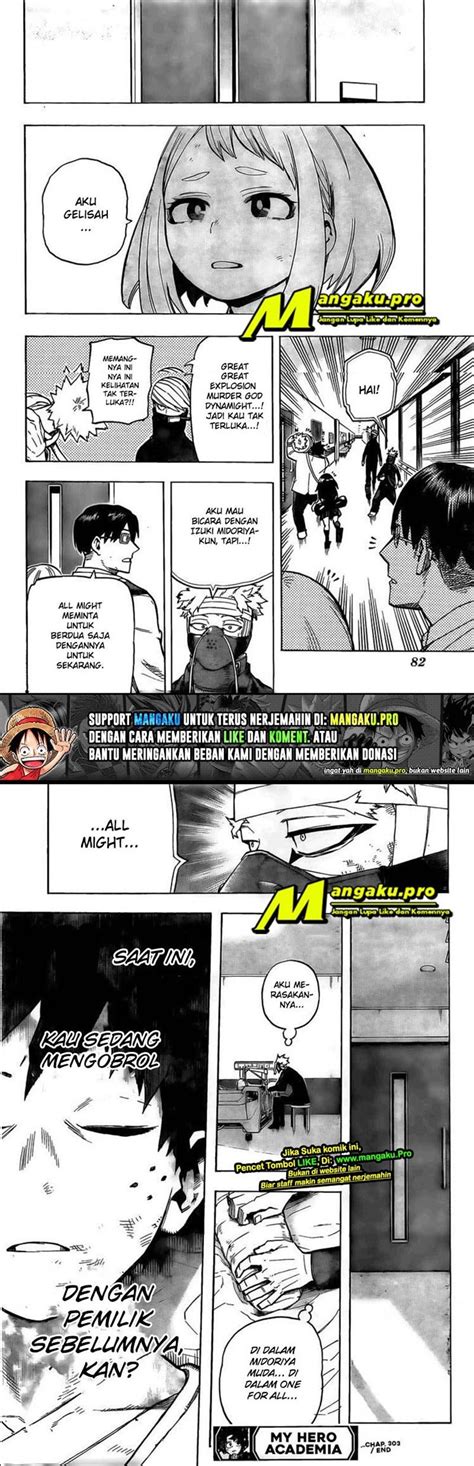 Komik Boku No Hero Academia Chapter 303 Bahasa Indonesia Komikindo