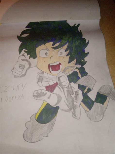 I Drew Deku Rbokunoheroacademia