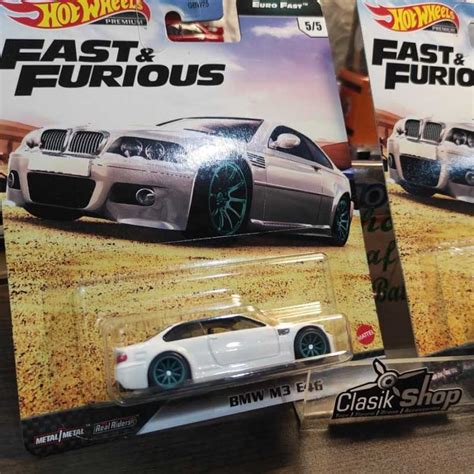 Jual Hot Wheels Bmw M3 E46 Fast And Furious Euro Fast Fnf Premium Hotwheels Di Seller Clasikshop