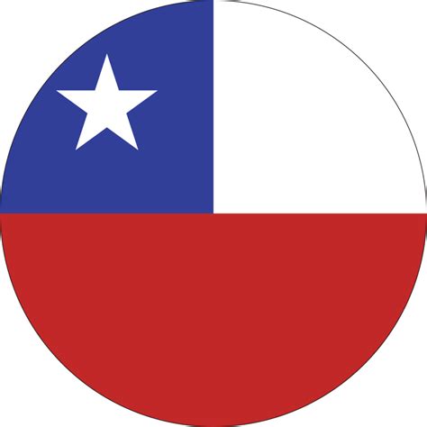 Chile Bandera Circulo Png Para Descargar Gratis