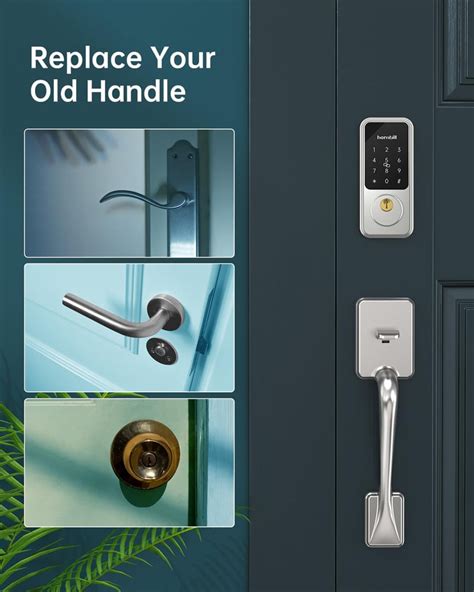 Keyless Door Lock In Best Bluetooth Deadbolt Door Lock Hornbill