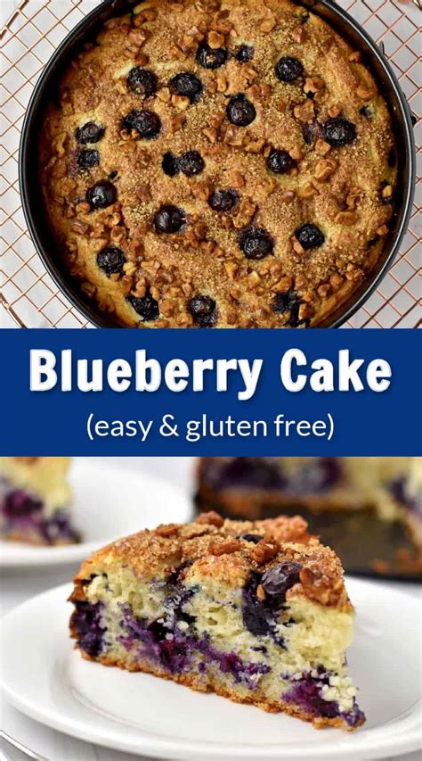 Gluten Free Blueberry Cake Flavor Walk