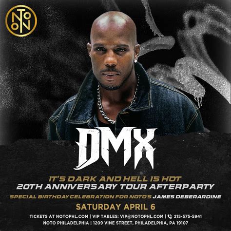 Buy Tickets to DMX: It's Dark And Hell Is Hot Tour Afterparty in ...