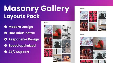 Nova Masonry Gallery Layouts Divi Layouts