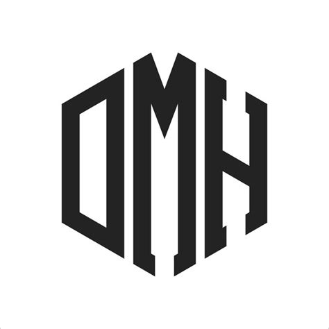 Premium Vector | DMH Logo Design Initial Letter DMH Monogram Logo using ...