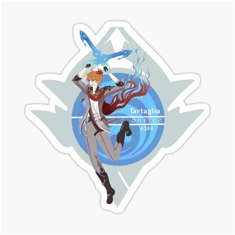 Genshin Impact Childe Sticker For Sale By Tabithaabadeer Redbubble