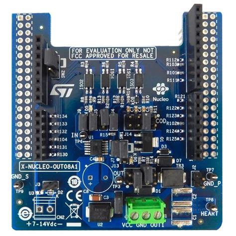 X NUCLEO OUT08A1 Expansion Board With Digital Outputs For STM32