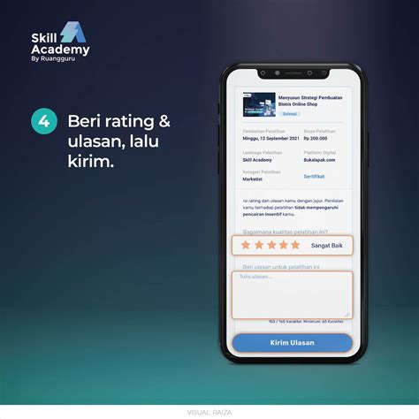 Cara Memberi Rating Dan Ulasan Kelas Pelatihan Di Dashboard 2023