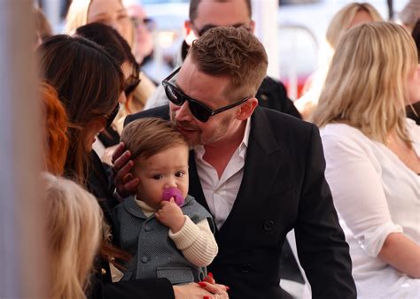 Macaulay Culkin Confesses Love to Fiancée Brenda Song at Walk of Fame