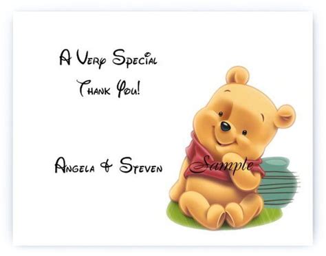 Winnie The Pooh Note Cards