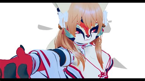 VRChat MMD Red Bl00d Amaterasu Dance Test IY MMD World Roki