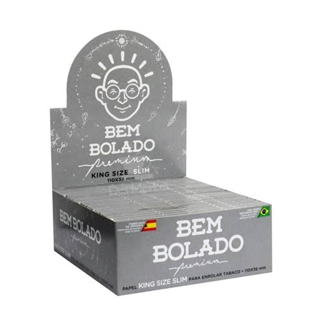 Caixa De Seda Bem Bolado Premium King Size Slim Tabacaria Da Mata