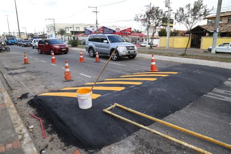 Novo quebra molas já provoca acidente Folha1 Geral