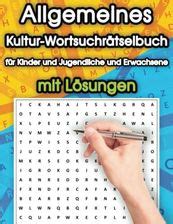 Allgemeines Kultur Wortsuchr Tselbuch F R Kinder Und Jugendliche Und