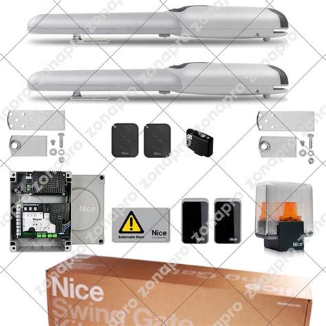 Kit Automazione Per Cancello WG5024 24V 3,5mt WINGO 5024 BD NICE ...
